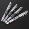 Pack of 4 0.5 mm F Fountain Pen Stationery Point Transparent for Daily Writing in the   at Home