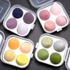 Beauty Egg Box Тыква на воздушной подушке Пуховка для пудры Супермягкая не едящая пудра для сухого и влажного макияжа Губка для макияжа Яйцо для женщин Принадлежности для макияжа Мягкая кожа