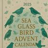 2D Acrylic Decor Sea Glass Bird Advent Christmas Calendar 2025 24 Days Bird Christmas Countdown Decorations For Home Tree