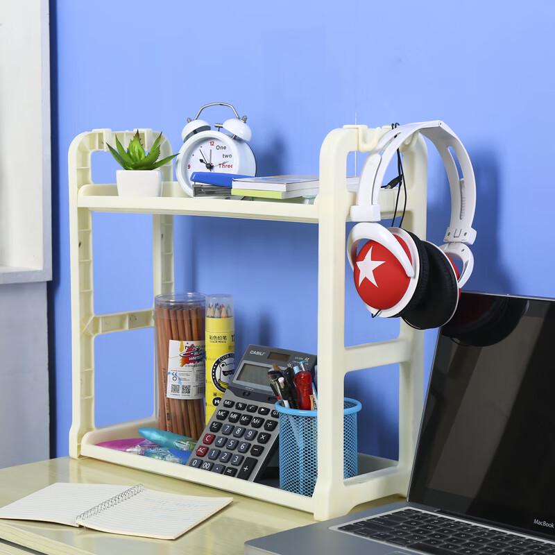 Adjustable 2-Tier Kitchen Countertop Storage Rack