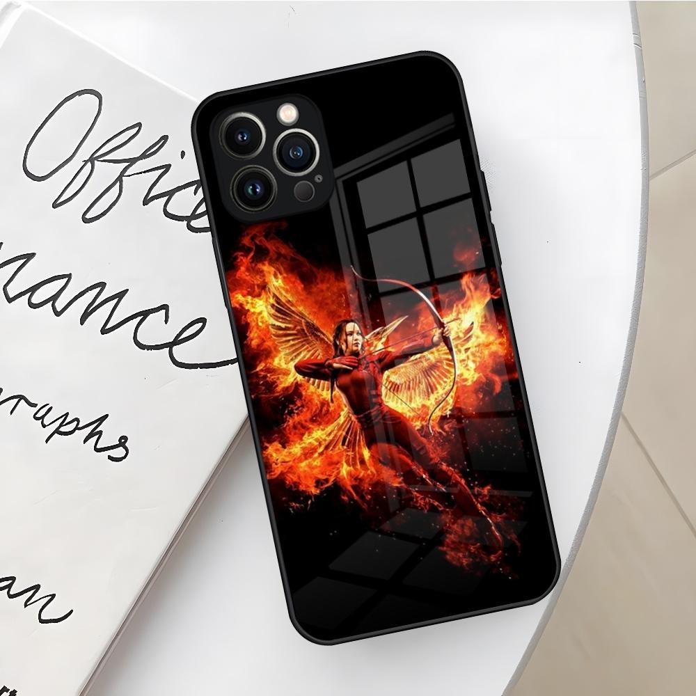 Чехол для телефона Фильм Голодные игры для Iphone 17 16 Air 15 14 12 11 13 Pro Max Mini X Xr Xs Se Puls Стеклянная крышка