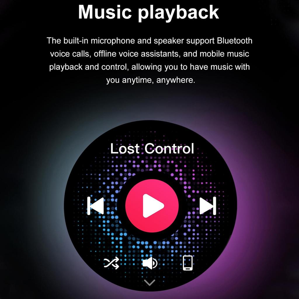 LIGE Wireless Charging Meter Smart Watch Outdoor Sports Fitness Waterproof Watch Bluetooth Call Smart Watch