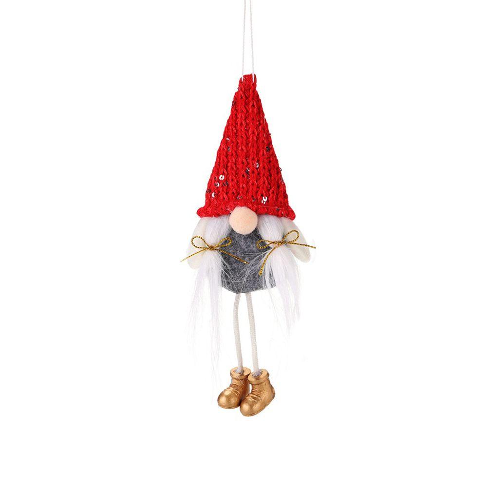 Decor Dwarf Knitting Santa Ornaments Party Supplies Christmas Pendant Christmas Decoration Gnomes