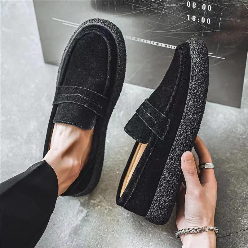 Модные дизайнерские сплошные кроссовки Slip on Man 2024 Новые повседневные удобные кроссовки на платформе мужские кроссовки Lazy Loafers Мужская обувь