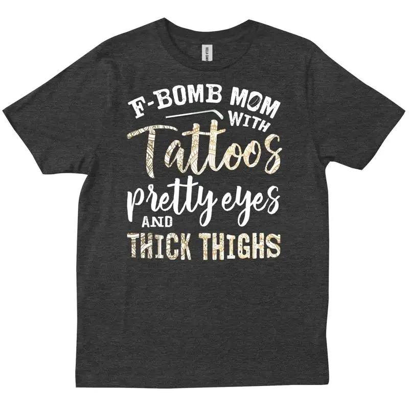 Hockey F Mom With Tattoos Svg Free Meme Funny For T Shirt