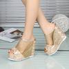 Summer Shoes Women Wedges Sandals Platform Slippers Ladies Casual Peep Toe Beach Shoes