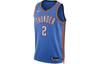 Мужская майка Nike Dri-FIT NBA Swingman Oklahoma City Thunder Иконная версия 2022/23 Синяя DN2016-403