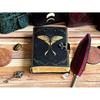 Leather Butterfly Journal Writing Notebook Sketchbook Blank Spell Book Poetry Notepad Book Traveling Book for Men Women Gift