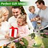 Solar-Powered Rabbit Statue for Outdoor Gardens, Outdoor Garden Decor Featuring Animals with Solar Lighting, Rabbit Statue Holding a Watering Can,