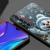 Рождественский снеговик Мягкий ТПУ Для Realme 13 12 11 10 9 Pro Plus GT3 GT2 C21 C25 C35 C53 C55 C67 Pro 5G Чехол для телефона Обложка Fundas Сумки