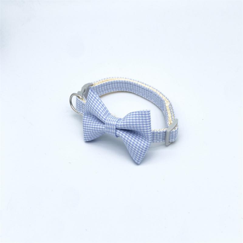 Pet Collar Adjustable Durable Cat Collars Cute Bow Kitten Necklace Soft Bell Puppy Pet Product Dog Supplies Cat Accessories