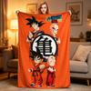 Вязаный плед Dragon Ball Z Фланелевый Аниме Сон Гоку Мягкие пледы для кровати Спальни Покрывало Домашний Пушистый Мягкий Пледы