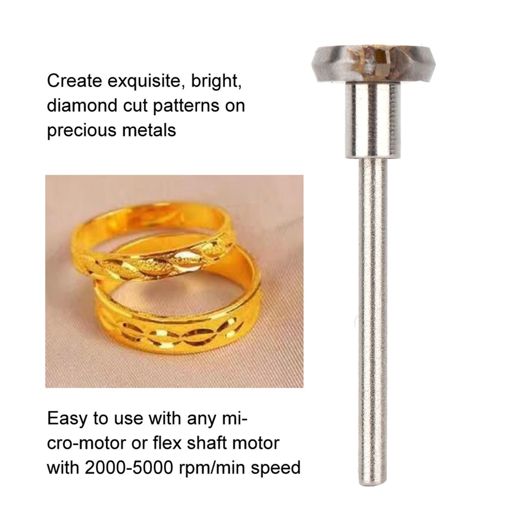 Алмазная огранка Хвостовик маховика Ювелирная резка Гравировка Изготовление аксессуаров (120градусов)