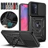 For OPPO A74 A93 A54 5G Case Slide Camera Protect Shockproof Armor Phone Cases For OPPO A 74 93 54 Magnetic Ring Holder Cover