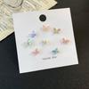 Colorful Stereo Butterfly Simple Mini Cute Butterflies Earring Fairy