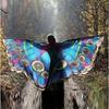 Halloween Butterfly Peacock Shawl Moth Butterfly Cosplay Costumes Beautiful Butterfly Cape  Banquet