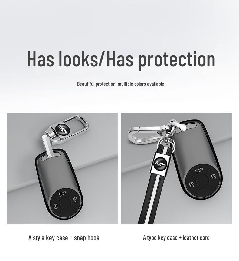 Прозрачный чехол для ключа для ORA Good Cat, Ballet Cat, Black Cat, White Cat, Wild Cat и автомобилей Great Wall