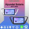 Android Carplay автомобильное радио для Hyundai Solaris 2017-2020 мультимедийный проигрыватель головное устройство стерео GPS навигация BT WIFI 2+32 ГБ