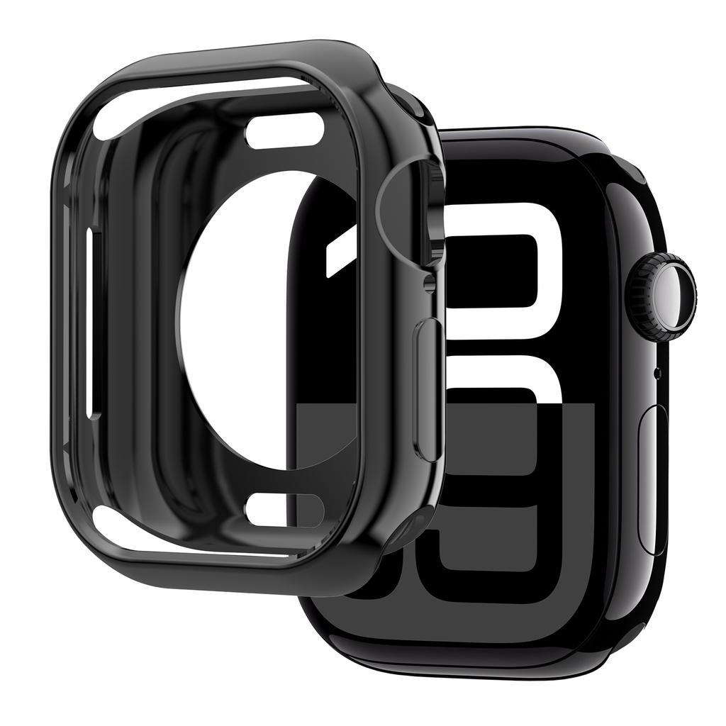 Полый чехол из ТПУ для Apple Watch 10 46 мм 42 мм Аксессуары БЕЗ Защиты экрана Мягкий Защитный бампер Чехол iWatch Серия 10 46 мм