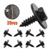 20x Hex Head Screws Fender Liner Air Duct Splash Shield Trims Parts For BMW