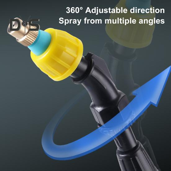 Садовый электрический опрыскиватель 5 л/8 л, ранцевый опрыскиватель с плечевым ремнем, телескопическая штанга, 2 насадки, работающий от аккумулятора, для ухода за газоном и двором