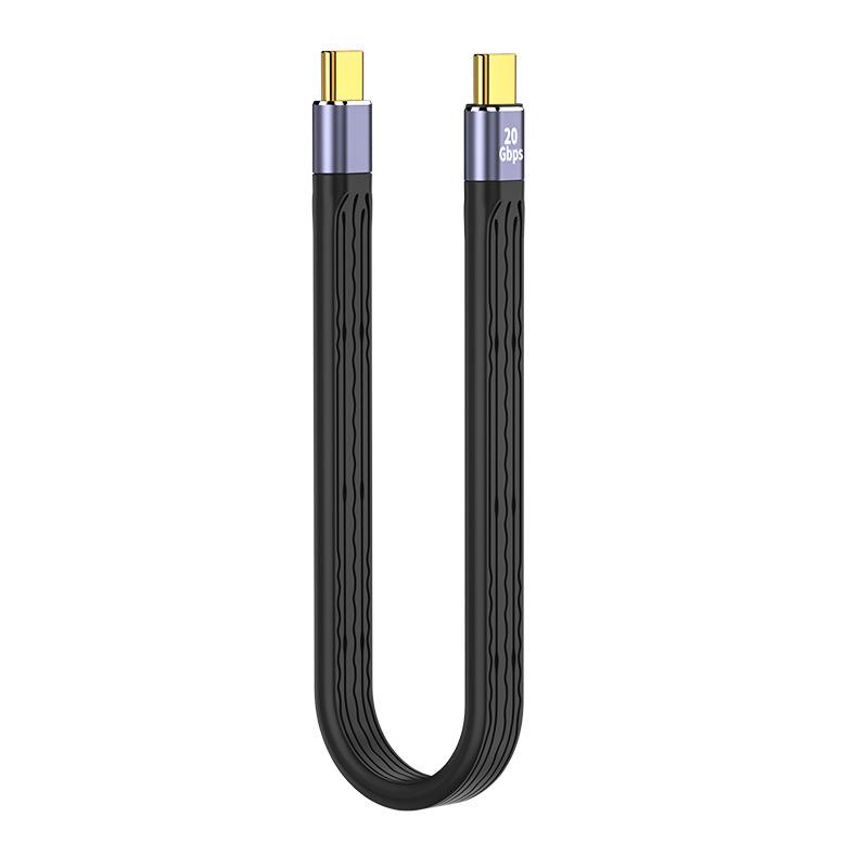 1 шт. USB4.0 FPC Гибкий Короткий Кабель, Thunderbolt 4 Полнофункциональный Кабель Данных, Высокоскоростная Передача 40 Гбит/с, Быстрая Зарядка PD, Кабель-удлинитель USB 3.1