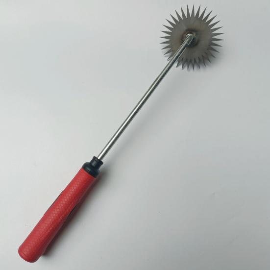 Инструмент для прополки артефактов, выкорчевывающий садовый инструмент для прополки с нескользящей ручкой, конструкция с острыми зубьями, высокопрочный ручной инструмент для прополки растений, садовый инструмент