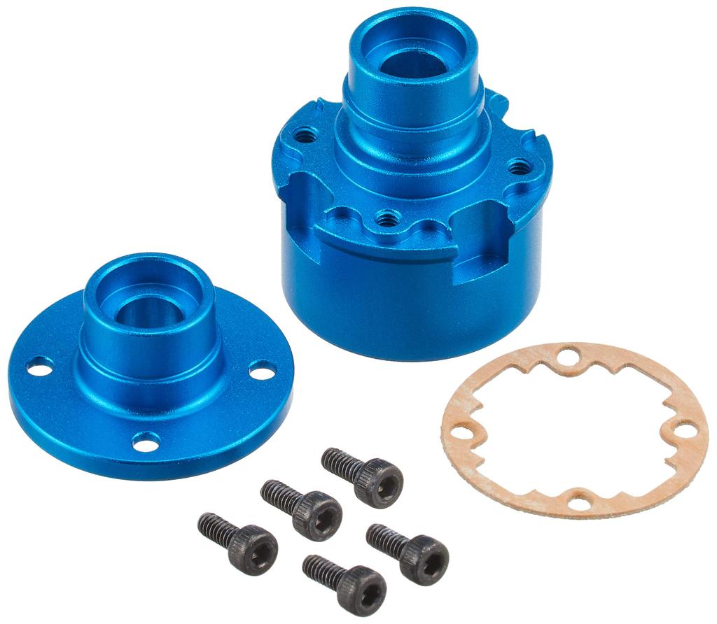 Tamiya Комплект алюминиевого корпуса дифференциала серии TRF Запчасти для радиоуправляемых моделей 42324 №224 TB-05