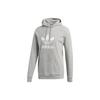 adidas Оригинальная толстовка с трилистником, весенне-осенний спортивный пуловер, мужские топы, светло-серый DT7963