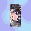 Аниме чехол Kaoruko Waguri для iPhone 17,16,15,14,13,12,11 Pro,Max,Plus,X,XS,XR,SE4,E Mini Прозрачный Мягкий Чехол