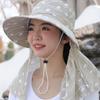 Women Summer Wide Brim Protective Cover UV Protection Hats Sun Hat Visor Caps