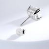 D Color 8CTTW D Color Certified Moissanite Studs Earring for Women 8*10mm Stone 100% S925 Sterling Silver Jewelry  GRA