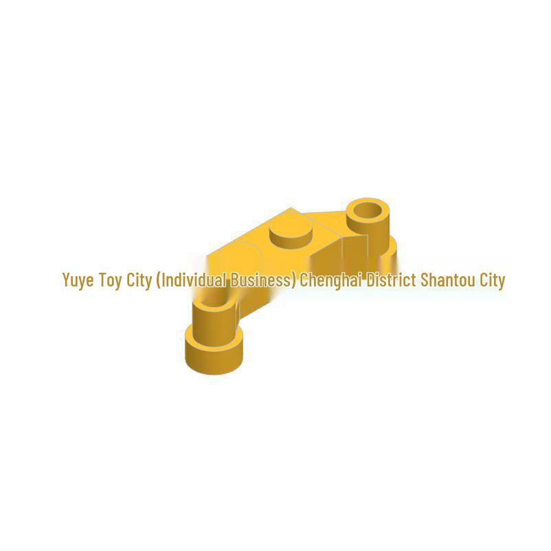 Универсальная пластина 1x4 с боковыми трубками - Совместима с конструктором MOC, Мелкими аксессуарами