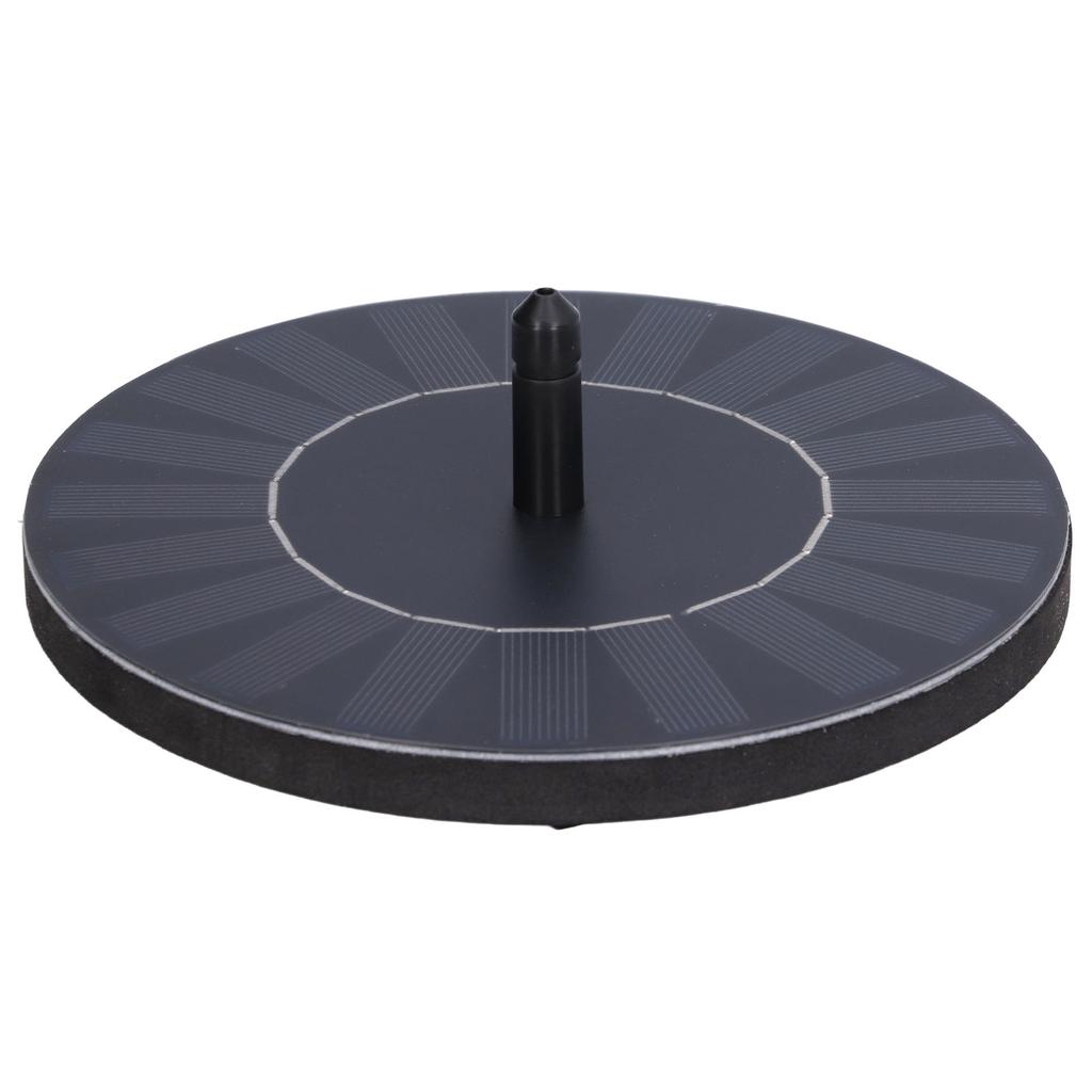 Фонтан на солнечной панели Монокристаллический кремний Уличный ландшафт Плавающая водяная помпа 5 В 2,5 Вт