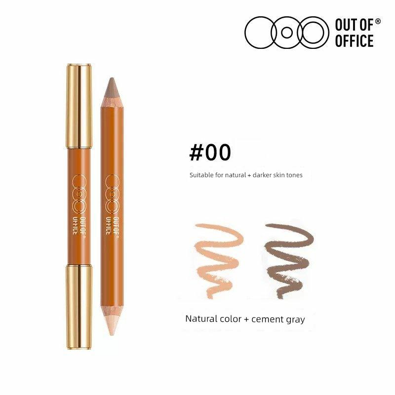 Ooo Dual-Ended Contouring Pen, Nose Shadow Pen, Out of Office Shadow and Highlight Blush All-In-One Pen, Nose Shadow for Women