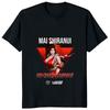 King of Fighters XV Graphic Mai Shiranui Printed Waifu Tshirt Casual Streetwear Otaku T Shirt Fighting Technology Game Male Tees