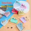 Luminous Mini Cartoon Piano Keychain - Playable Electronic Music Toy