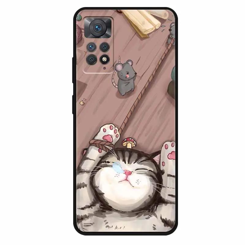 Чехол For Xiaomi Redmi Note 11 Pro 5G Чехол Крутой Космос Мягкий Силикон ТПУ Чехлы Для Xiaomi Redmi Note 11Pro 5G Волк Защитный Корпус