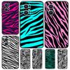 Чехол с принтом зебры для OPPO Reno 10 Pro 4 5 6 7 8 Lite 8T 4Z 5Z OPPO Find X5 Lite X2 X3 Neo X6 Pro