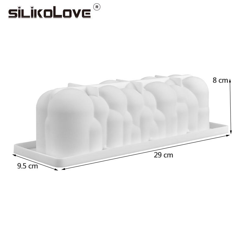 3D Cloud Series силиконовая форма художественная форма для торта DIY самодельные инструменты для выпечки пузырьковые спиральные десерты форма для мусса