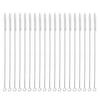 LOYELEY Straw Brushes, 175mm, 20-Piece Set, Ultra-Fine Stainless Steel, Reusable, for Cleaning Baby Bottles and Drinking Straws