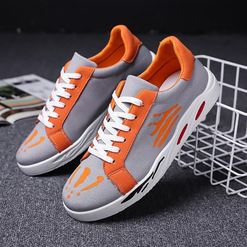 2019 новейшие парусиновые туфли дезодорирующие дышащие мужские туфли Tide Shoes нескользящие мужские студенческие туфли с завязками повседневные мужские туфли мужские мокасины