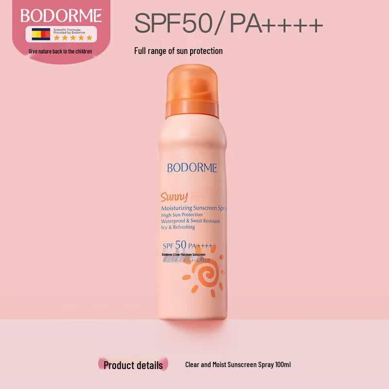 Bodcrme Clear Sunscreen Spray SPF50+ PA++++