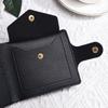 Multifunctional Mini Wallet PU Leather Coin Purse Portable Card Holder Clip  Women