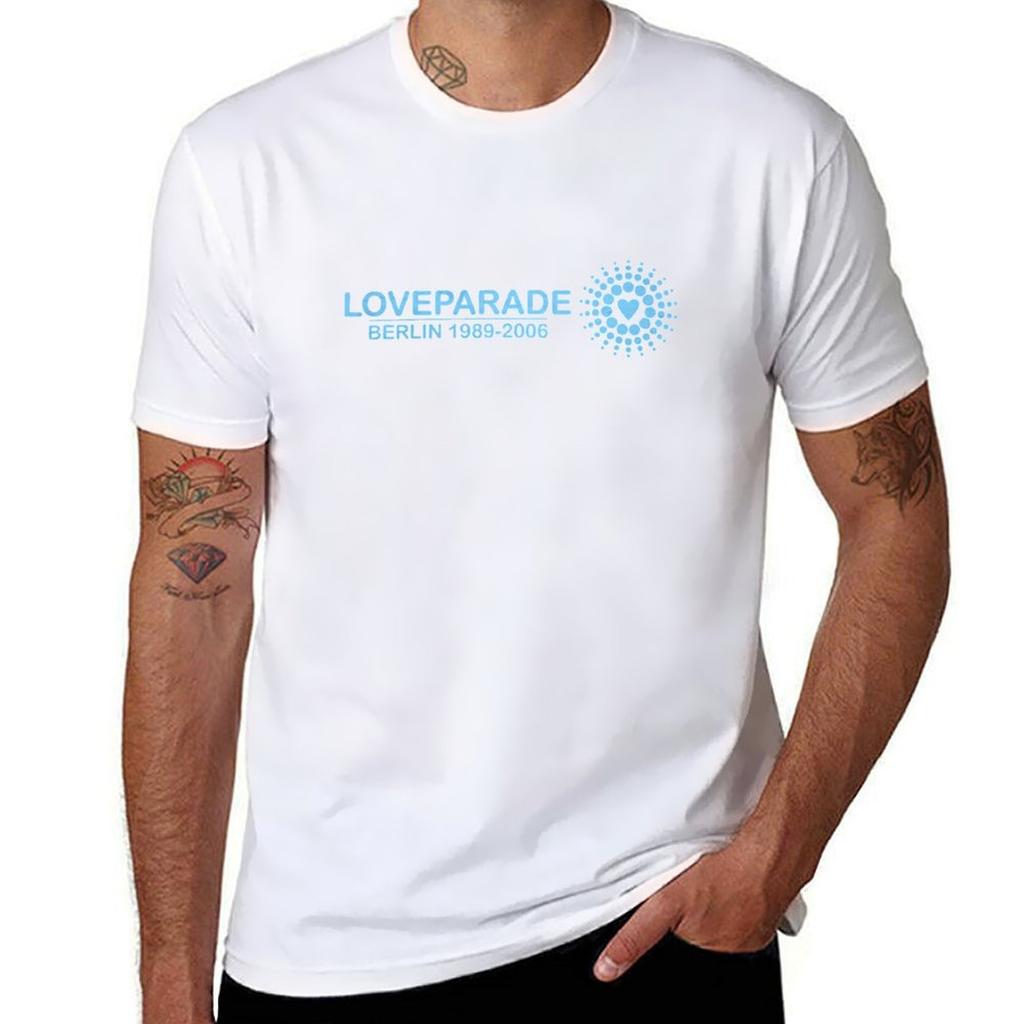 Футболка Loveparade Berlin Эстетичная одежда летняя одежда возвышенная мужская одежда