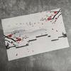 New Chinese-style national style placemat, ink lotus, anti-fouling and easy to wipe, household dining table insulation mat, common in tea rooms