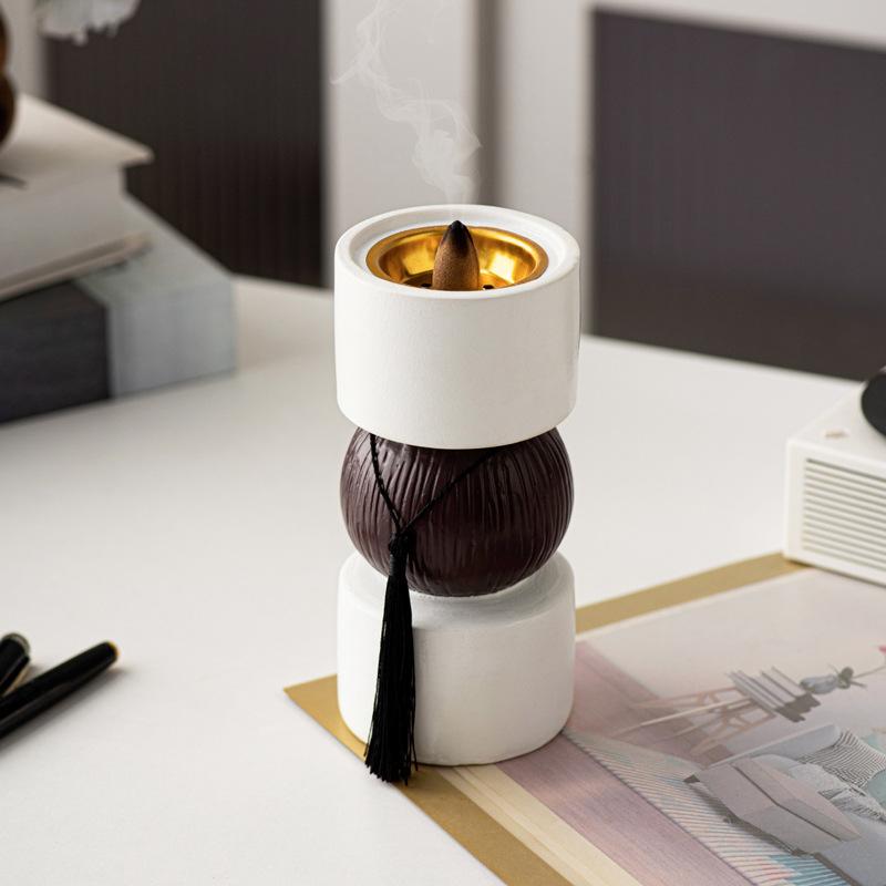 Ближний Восток арабский простой современный смола кисточка гантель аромалампа для ароматерапии для помещений гостиная настольное украшение