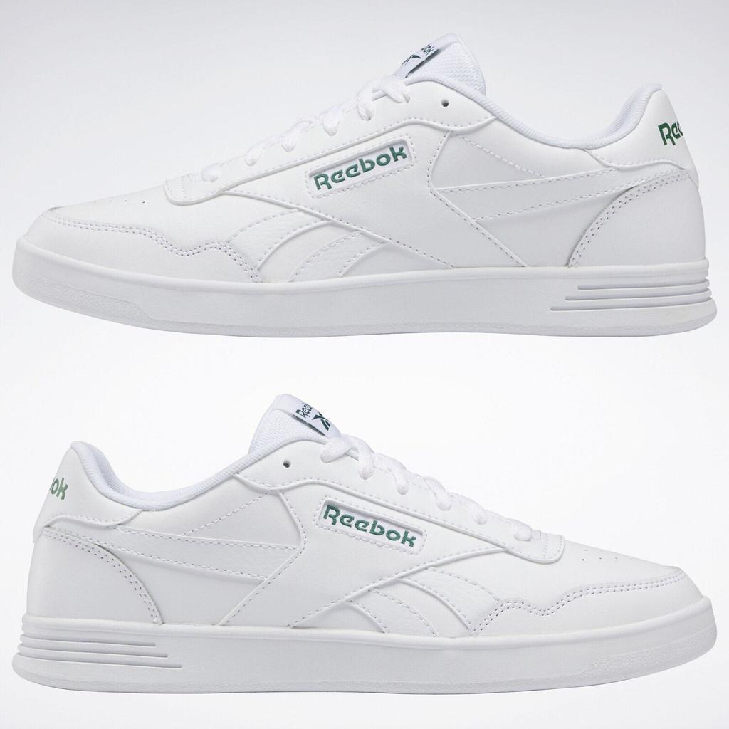 Кроссовки Reebok Court Advance облачно-белый/облачно-белый/клеверный зеленый