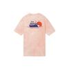 Nike SB Скейтборд Задняя Печать Выстиранный Спортивный Скейтборд Короткий Рукав Красный Мужской DD1288-693