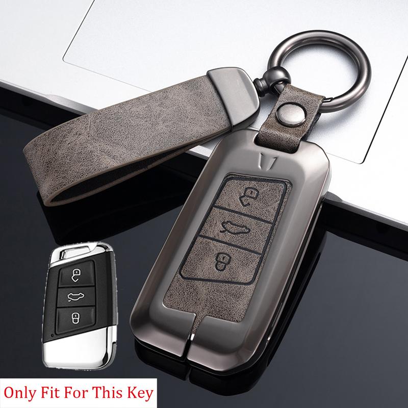 Чехол для ключей от автомобиля для Volkswagen VW Golf 7 Gti Mk7 R Touran Skoda Octavia 3 Superb Karoq Kodiaq Seat Leon Mk3 Ateca, аксессуары